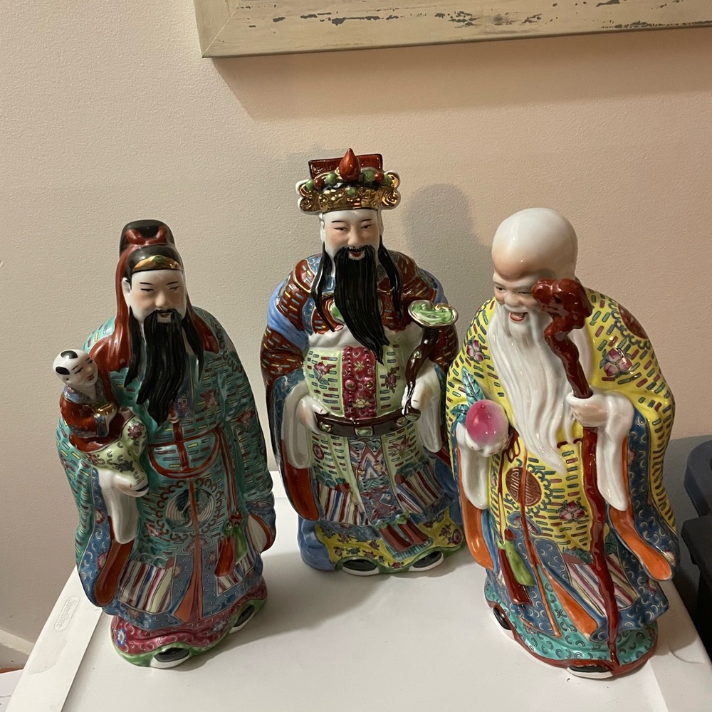 Beautiful set of Chinese Wise Men